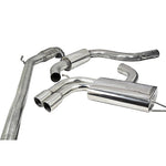 Linea di Scarico "Turboback" per Audi A3 (8P) 2.0 TFSI 2WD (5 Porte Sportback)