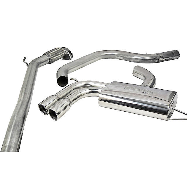 Linea di Scarico "Turboback" per Audi A3 (8P) 2.0 TFSI 2WD (5 Porte Sportback)