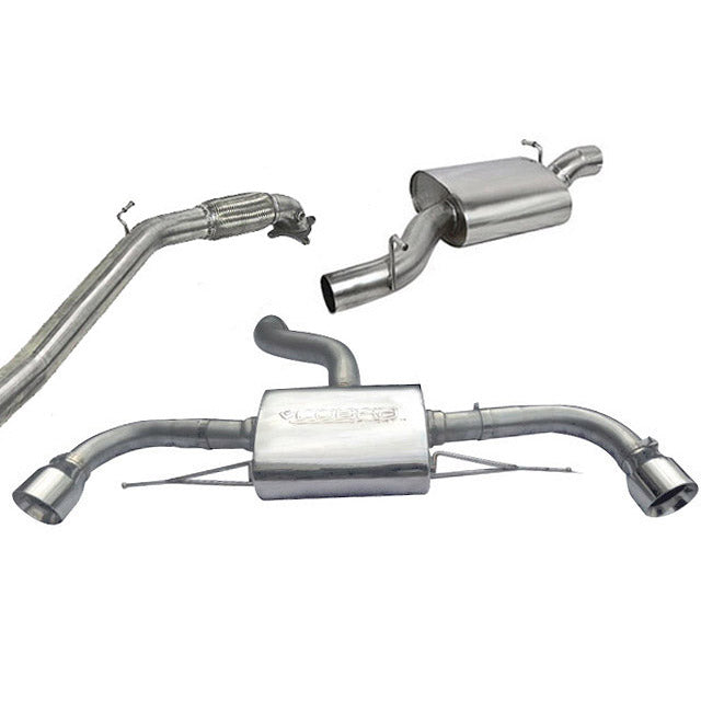 Linea di Scarico "Turboback" per Audi TT (MK2) 2.0 TFSI (Quattro) 2012-14