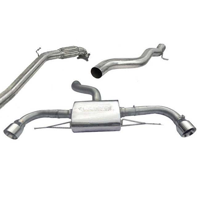 Linea di Scarico "Turboback" per Audi TT (MK2) 2.0 TFSI (Quattro) 2012-14