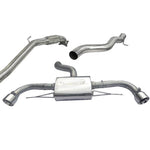 Linea di Scarico "Turboback" per Audi TT (MK2) 2.0 TFSI (Quattro) 2012-14
