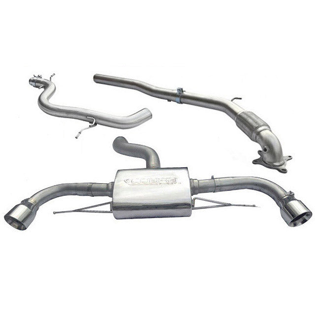 Linea di Scarico "Turboback" Doppia Uscita per Audi TT (MK2) 1.8 / 2.0 TFSI (2WD) 2011-14