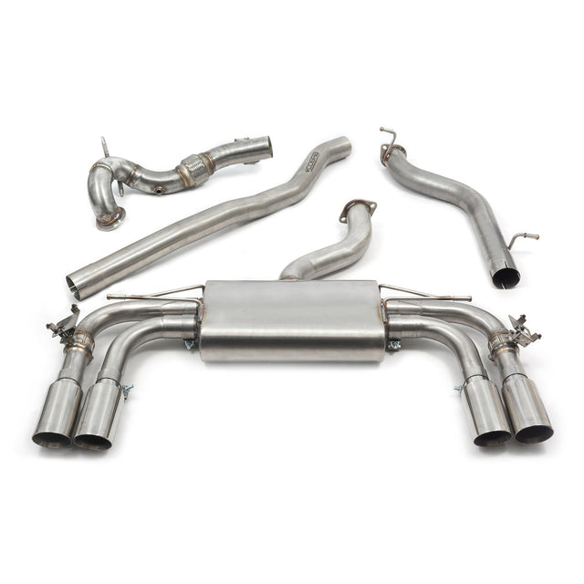 Linea di scarico "Turboback" con valvola per Audi S3 (8V) 3 porte (13-17)