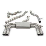 Linea di scarico "Turboback" con valvola per Audi S3 (8V) 3 porte (13-17)