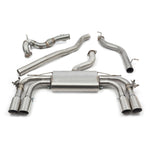 Linea di Scarico "Turboback" con Valvola per Audi S3 (8V) 5 Porte Sportback (13-18)
