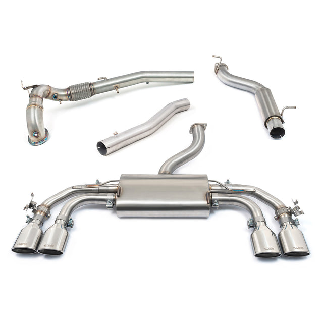 Linea di Scarico Completa "Turboback" con Valvola per Audi S3 (8Y) 5 Porte Sportback