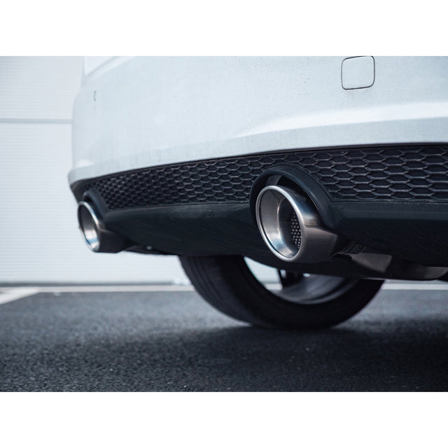 Sistema di scarico "Catback" per Audi TT (Mk3) 1.8 TFSI (trazione anteriore) (pre-GPF)