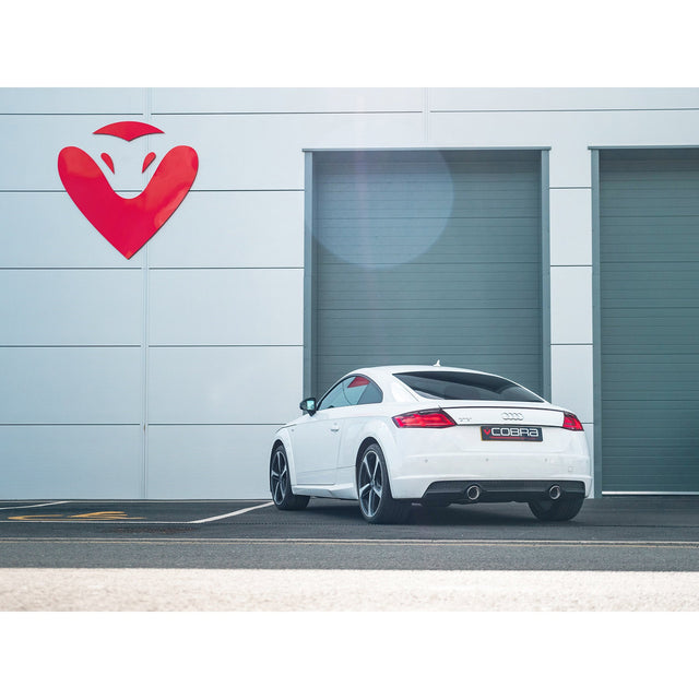 Sistema di scarico "Catback" per Audi TT (Mk3) 1.8 TFSI (trazione anteriore) (pre-GPF)