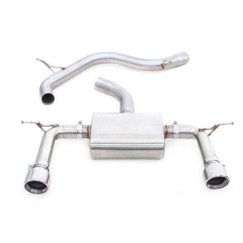 Sistema di scarico "Catback" per Audi TT (Mk3) 1.8 TFSI (trazione anteriore) (pre-GPF)