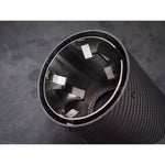 Terminali di scarico Performance OEM per BMW Serie 4 (G22/G23) - Terminali di scarico aftermarket da 4" in fibra di carbonio più grandi, a innesto
