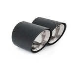 Punte di scarico Performance OEM per BMW X2 M35i xDrive (F39) - Punte di scarico aftermarket in fibra di carbonio da 4,5" più grandi e slip-on