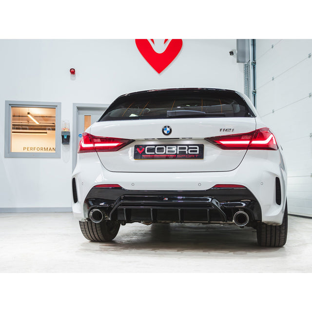 Linea di scarico "GPFBack" a doppia uscita Venom per BMW 118i (F40)