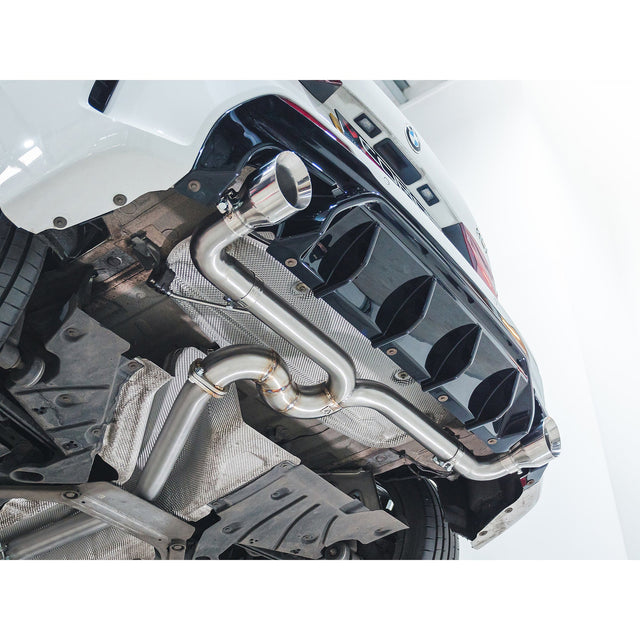 Linea di scarico "GPFBack" a doppia uscita Venom per BMW 118i (F40)