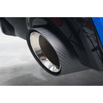 Terminale di scarico performance OEM per BMW M135i xDrive (F40) - Terminali di scarico slip-on aftermarket maggiorati da 4,5" in fibra di carbonio
