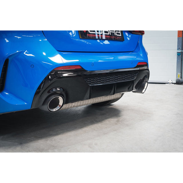 Terminale di scarico performance OEM per BMW M135i xDrive (F40) - Terminali di scarico slip-on aftermarket maggiorati da 4,5" in fibra di carbonio