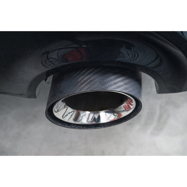 Punte di scarico Performance OEM per BMW X2 M35i xDrive (F39) - Punte di scarico aftermarket in fibra di carbonio da 4,5" più grandi e slip-on
