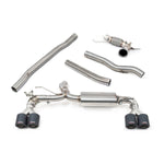 Linea di Scarico "Turboback" Stile M3 Quadrupla Uscita per BMW M135i (F40)