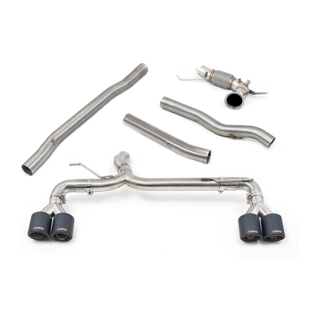 Linea di Scarico "Turboback" Venom Race Stile M3 Quadrupla Uscita per BMW M135i (F40)