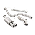 Linea di Scarico "Turboback" per Ford Fiesta (MK7) ST 180/200