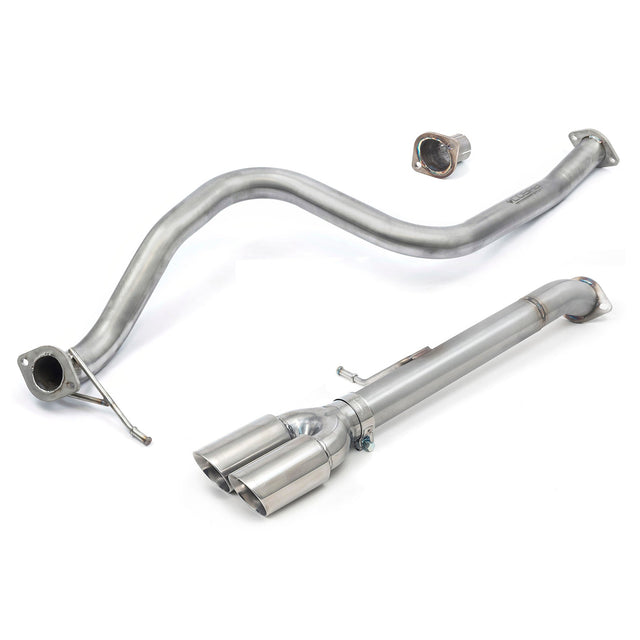 Linea di scarico a doppia uscita "GPFback" Venom per Ford Fiesta (Mk8) 1.0L EcoBoost ST-Line (stile ST)