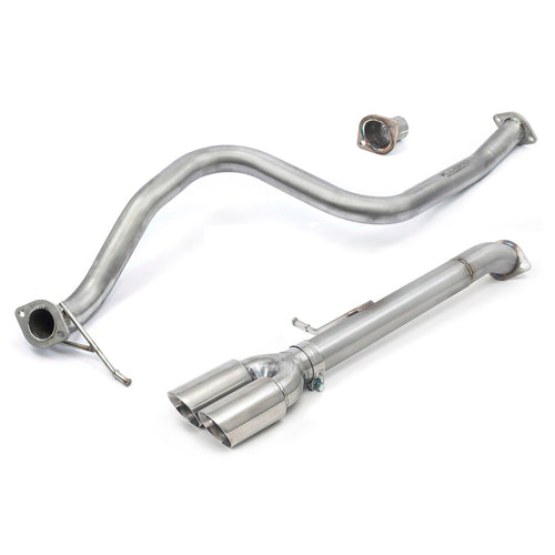 Scarico doppio "GPFback" Venom per Ford Fiesta (Mk8) 1L EcoBoost Hybrid mHEV ST-Line (Stile ST)