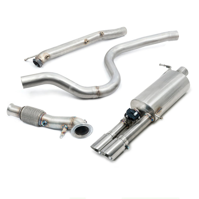 Linea di scarico "Turboback" con valvola per Ford Fiesta (MK8) ST (2018-22)