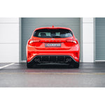 Silencioso di Scarico Posteriore ST Style Quadruplo Uscita Venom per Ford Focus ST-Line 1.0L 125PS (Mk4)