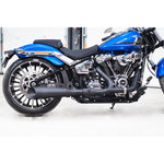 Collettore di scarico completo 2 in 1 per Harley-Davidson Softail