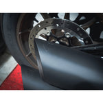 Impianto di scarico completo 2 in 2 stile fucile a pompa per Harley-Davidson Softail