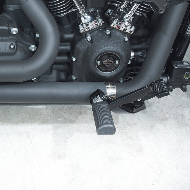 Linea di scarico completa 2 in 1 stile GP per Harley-Davidson Softail