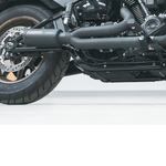Linea di scarico completa 2 in 1 stile GP per Harley-Davidson Softail