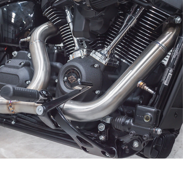 Collettore di scarico completo 2 in 1 per Harley-Davidson Softail