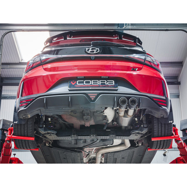Linea di Scarico "Catback" con Valvola per Hyundai i20 N