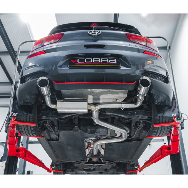 Scarico sportivo "Catback" con valvola per Hyundai i30 N (modelli 17-19 pre-GPF)