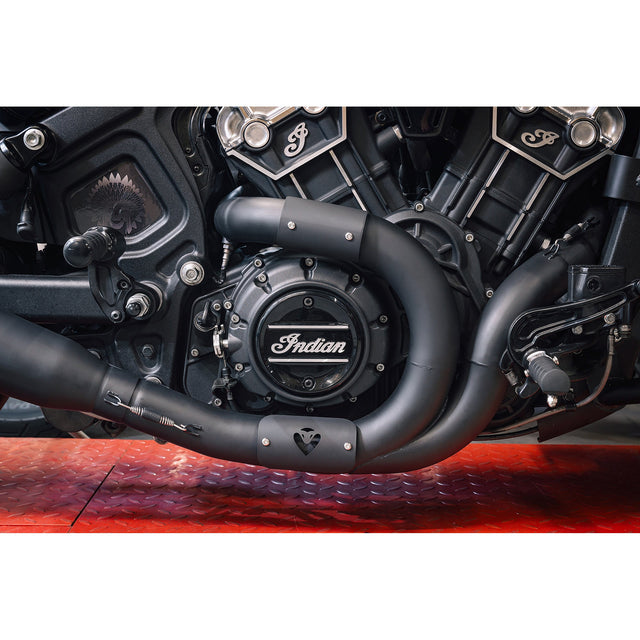 Impianto di scarico completo per Indian Scout Bobber (17-23)