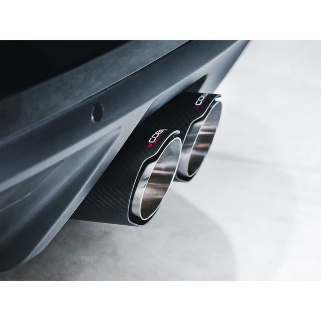 Sistema di scarico sportivo "Catback" con risonatore per Jaguar F-Type V6 (14-20).