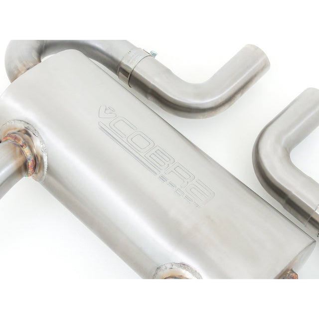 Sistema di scarico sportivo "Catback" con risonatore per Jaguar F-Type V6 (14-20).