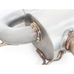 Sistema di scarico sportivo "Catback" con risonatore per Jaguar F-Type V6 (14-20).