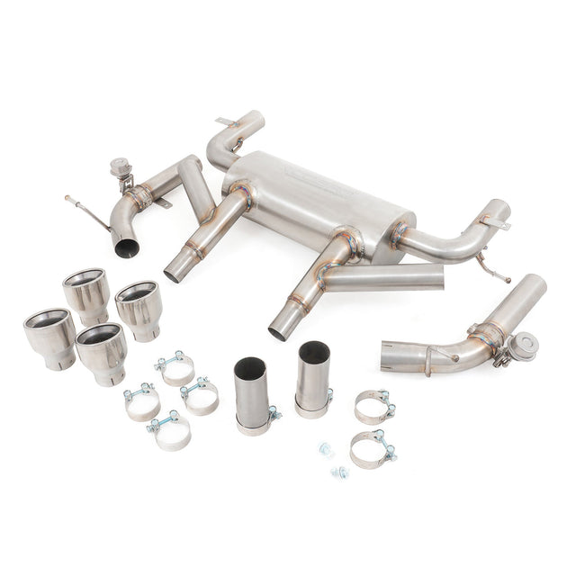 Scarico posteriore "Axle-back" con valvola per Jaguar F-Type V8 (14-20)