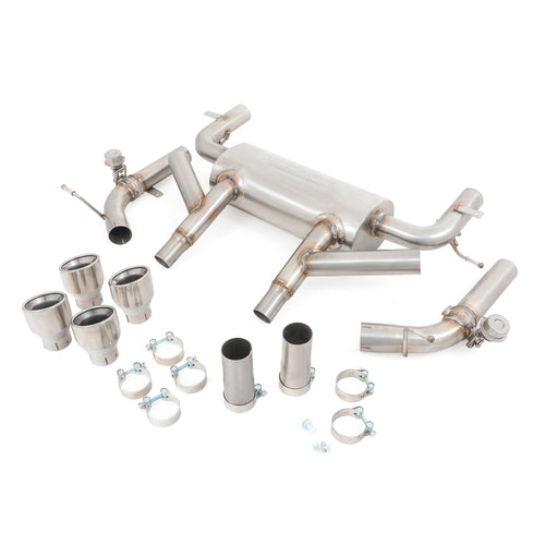 Scarico posteriore "Axle-back" con valvola per Jaguar F-Type V8 (14-20)