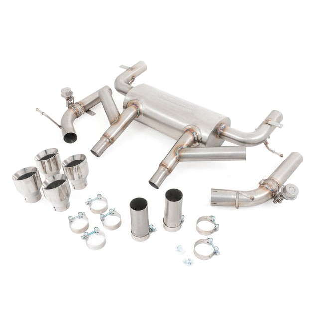 Scarico posteriore "Axle-back" con valvola per Jaguar F-Type V8 (14-20)