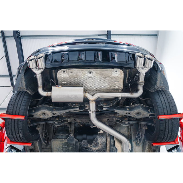 Sistema di scarico "Cat-back" con valvola e uscita quadrupla per KIA Ceed GT (modelli GPF 2018-2021).