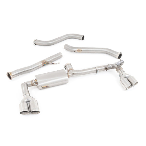 Sistema di scarico "Cat-back" con valvola e uscita quadrupla per KIA Ceed GT (modelli GPF 2018-2021).