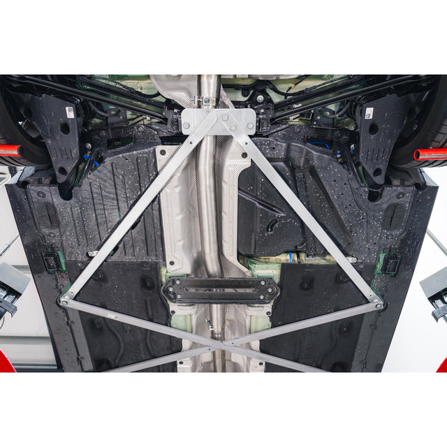 Linea di scarico "Catback" secondaria con valvola per Mini (Mk4) JCW (F66/F67) Cat-Back