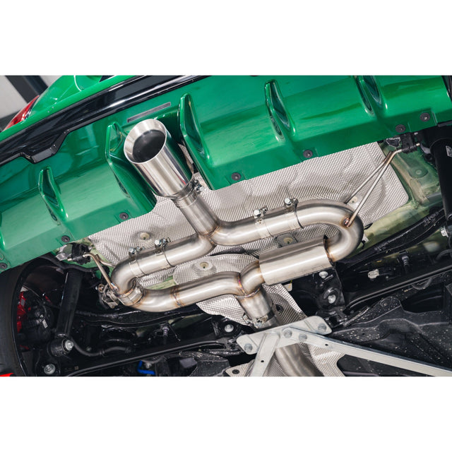 Linea di scarico "Catback" secondaria con valvola per Mini (Mk4) JCW (F66/F67) Cat-Back