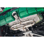 Linea di scarico "Catback" secondaria con valvola per Mini (Mk4) JCW (F66/F67) Cat-Back