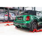Linea di scarico "Catback" secondaria con valvola per Mini (Mk4) JCW (F66/F67) Cat-Back