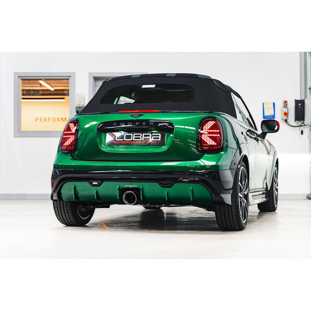 Linea di scarico "Catback" secondaria con valvola per Mini (Mk4) JCW (F66/F67) Cat-Back