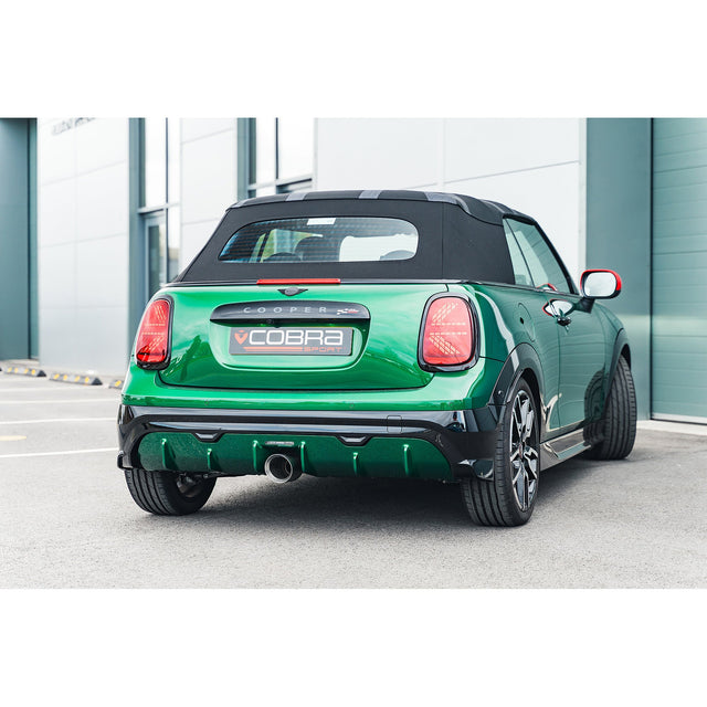 Linea di scarico "Catback" secondaria con valvola per Mini (Mk4) JCW (F66/F67) Cat-Back