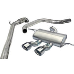 Linea di scarico "Turboback" per Seat Leon Cupra R MK2 1P 2.0 T FSI (10-12)
